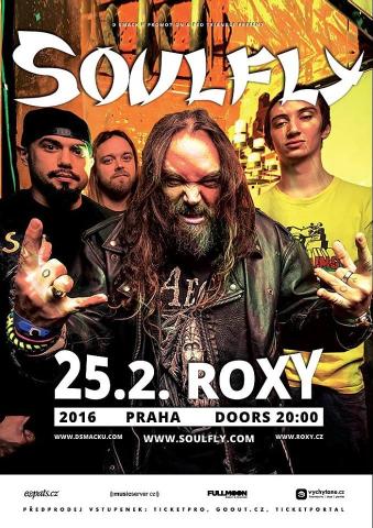 Soulfly (BRA) + support: King Parrot (AUS) + Incite (USA)