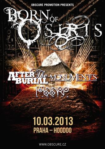 Born Of Osiris , After The Burial, Monuments, The ...