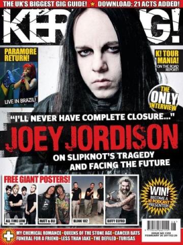 Kerrang! - Joey Jordison - SLIPKNOT will never die!