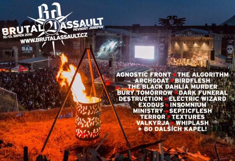 Brutal Assault 2016 - Brutal Assault zná první kapely pro ročník 2016!