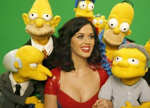 Sledujte Katy Perry ve vánočním díle Simpsonů