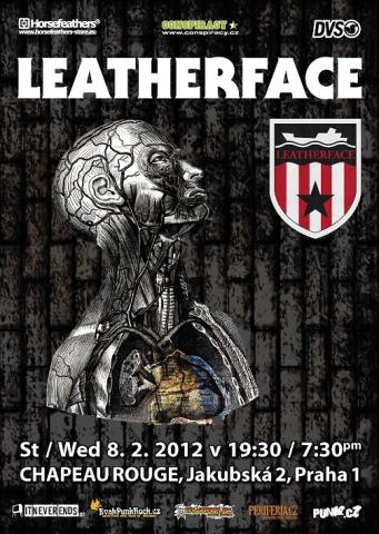 Legendární Leatherface vystoupí již ve středu v Praze!