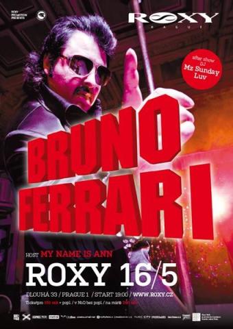 Bruno Ferrari zahraje v ROXY již příští čtvrtek 16. 5.