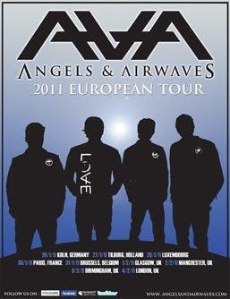 Angels & Airwaves European Tour 2011