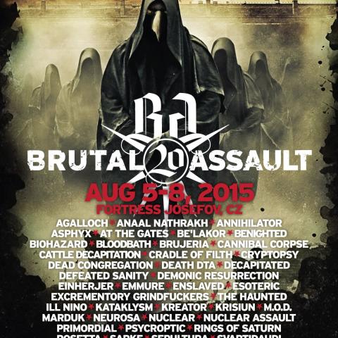 Brutal Assault 2015 - nové kapely
