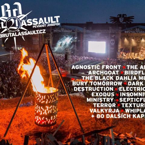Brutal Assault 2016 - Brutal Assault zná první kapely pro ročník 2016!