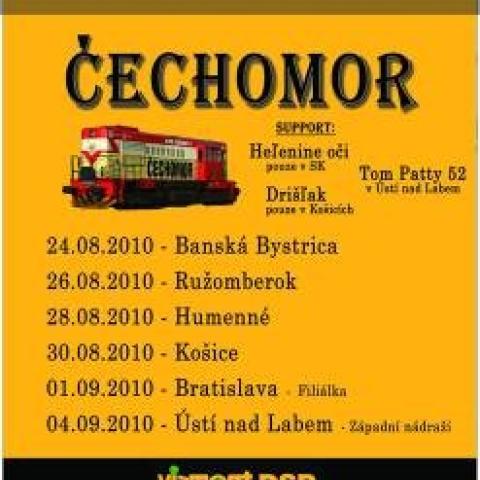 Skupina Čechomor bude opět koncertovat na železničních stanicích!