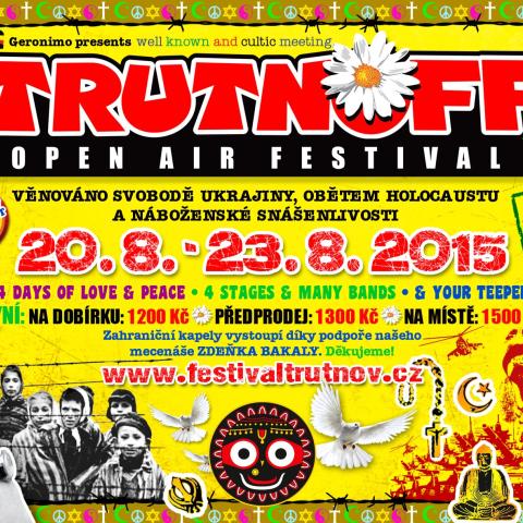 Trutnoff 2015 - Festival Trutnoff oznamuje své věnování a vybubnovává první české kapely