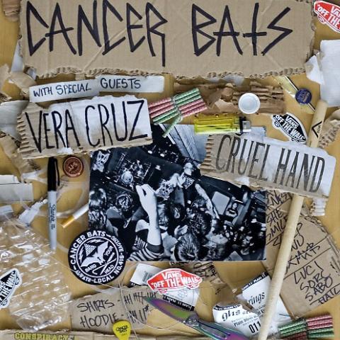 Cancer Bats (CAN), Cruel Hand (USA), Vera Cruz (FR...